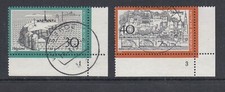 BRD Bund Mi-Nr. 746-747 Eckrand / Ecke 4 - Formnummer 1 + 3 gestempelt