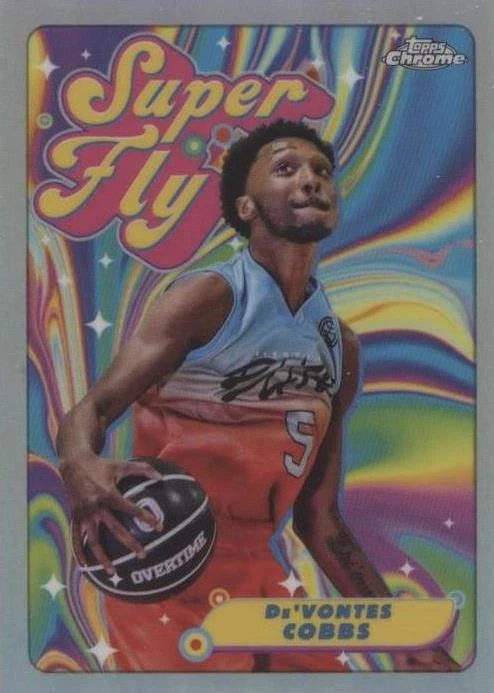 2021-22 Topps Chrome OTE Overtime Elite - De'Vontes Cobbs #SF-7