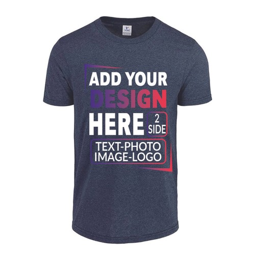 Custom Personalized TShirt Polycotton 50/50 Add Photo Text Custom Made Shirt - Picture 26 of 34