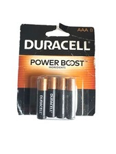 Duracell CopperTop Alkaline Batteries Duralock Power Preserve Technology AAA