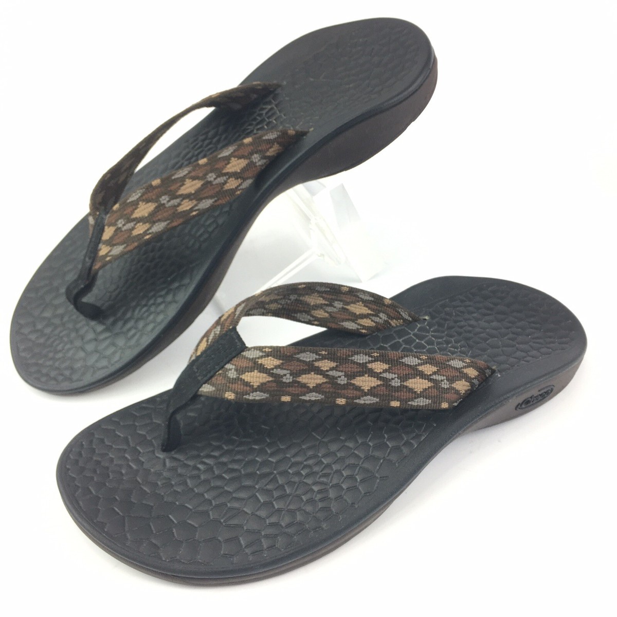 Chaco Men Flip Eco Tread Dynamic Flip Flop Sandals Thong olive