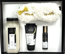 BATH BODY WORKS AROMA MOONLIGHT ZEN BLACK CHAMOMILE WOMEN GIFT SET NEW