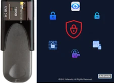 Password Locked and Data Encrypted USB