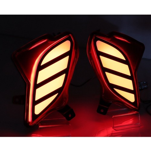 Reflector de luz LED de freno de parachoques trasero de coche para Toyota Highlander 2020-2024 NUEVO - Imagen 2 de 7