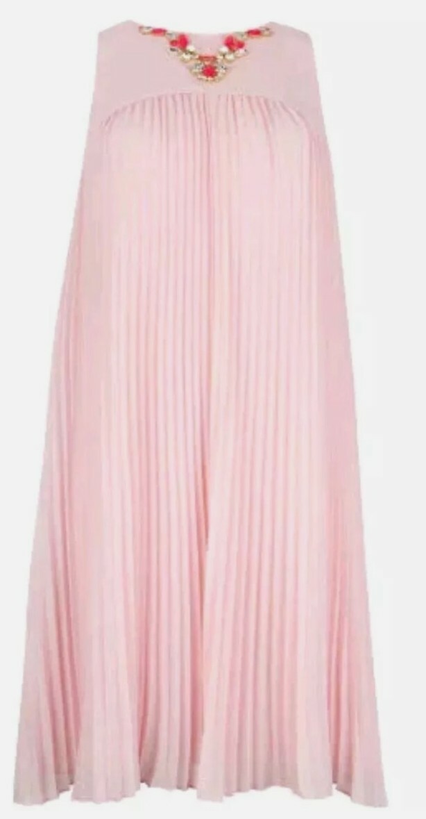 Ted Baker 'Arleen' Embellished Light Pink Dress (Ted 4 US10) $295 | eBay Ted Baker 'Arleen' Embellished Light Pink Dress (Ted 4 US10) $295 | eBay