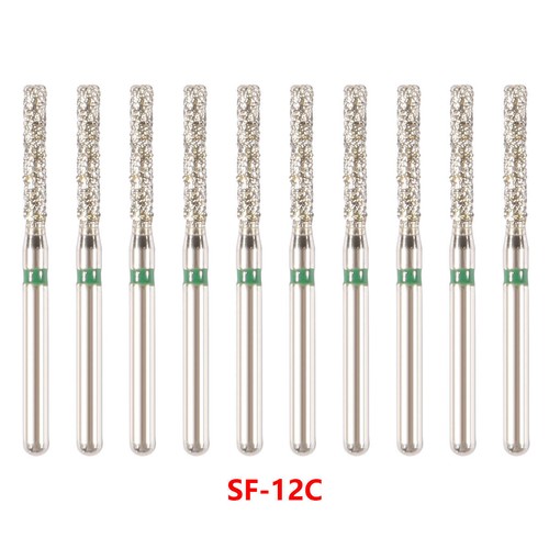 5 pcs Zahnarzt Diamant Bohrer Schleif Fräs Präparation Dental High speed Turbine - Bild 473 von 757
