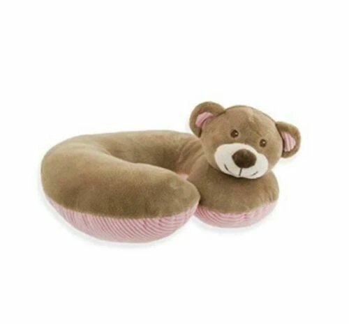 KellyBaby Cream Pink Soft Bear Baby Travel Neck Pillow Kid s New