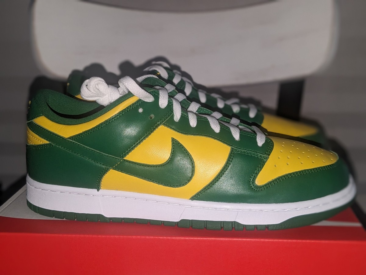 Size 12.5 M - Nike Dunk Low Brazil 2020/2024 CU1727-700 | eBay