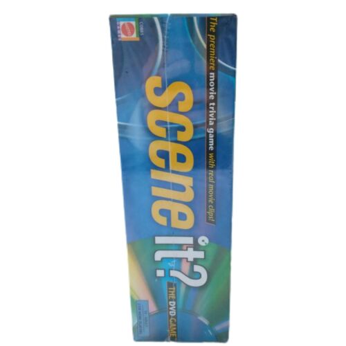 Scene It Movie Trivia Game 2003 NEW Sealed Dvd Memory Factory Board Mattel NIP - Picture 4 of 13
