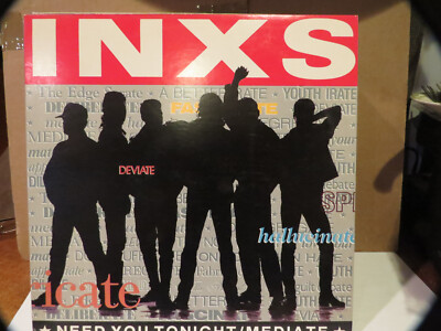 INXS   NEED YOU TONIGHT    12'' MAXI SINGLE   played copy