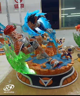 ARS Studio Dragon Ball Vegeta Vs Recoom Resin Statue In Stock H50cm Led