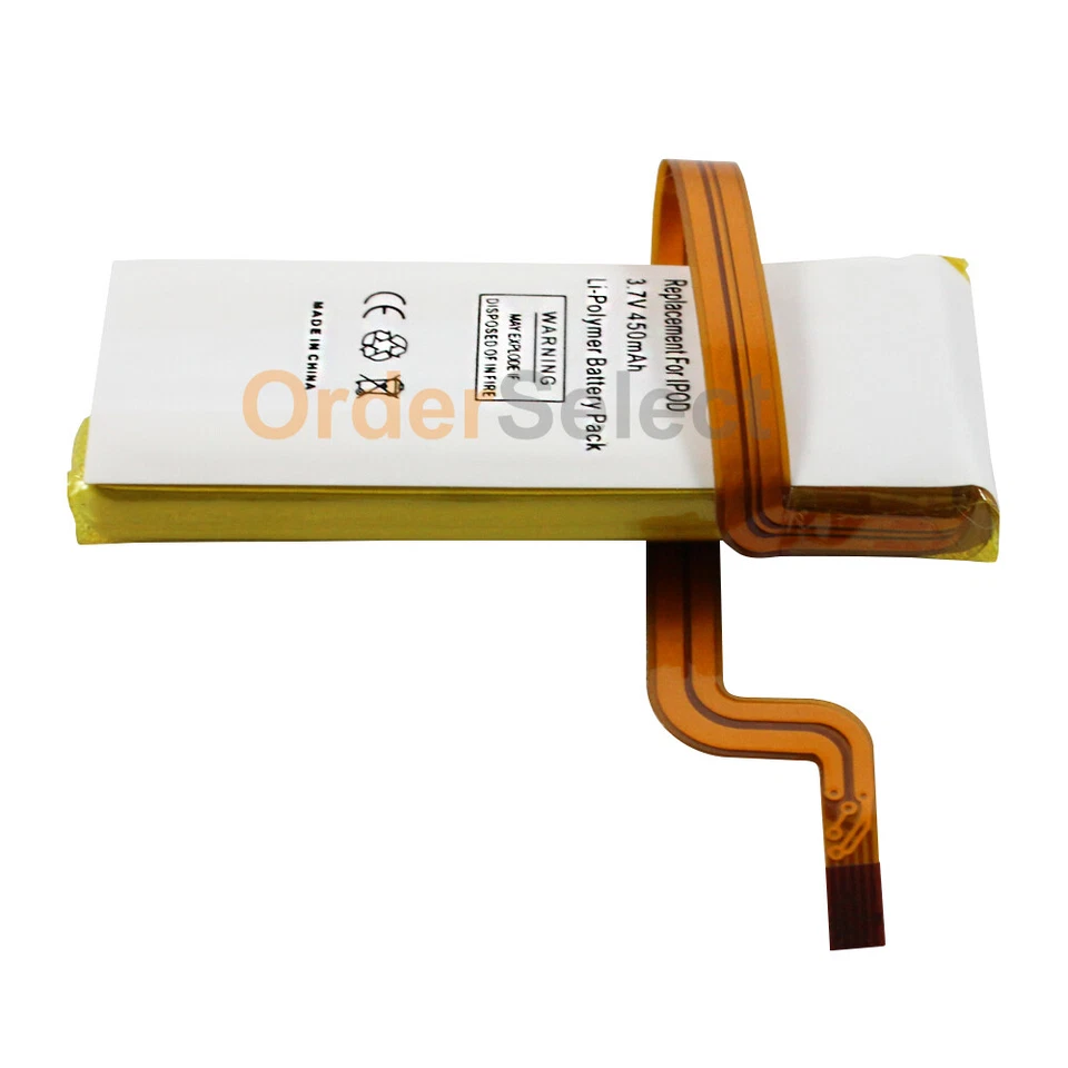 Batería de repuesto para Apple iPod Video 5ta generación 5G 30GB 616-0223 5G + Kit de herramientas Foto 3 de 4