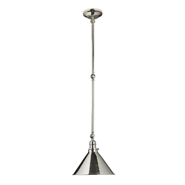 Elstead Provence Wandleuchte E27 Poliertes Nickel-image