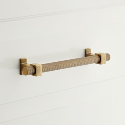 Signature Hardware SH553024ABM Andrex Center  Bar 3-3/4''  Cabinet Pull