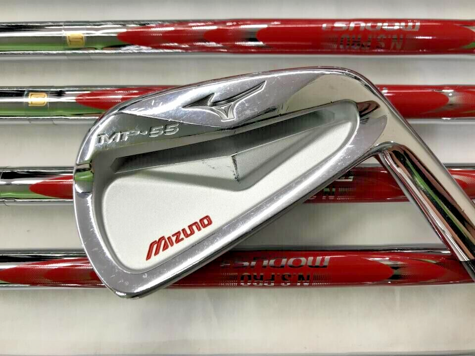 Mizuno MP-55 Iron Set 7 pcs 4-pw Flex Extra Stiff Shafts NS Pro 
