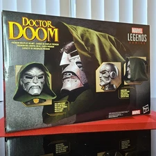 Fantastic Four Marvel Legends Doctor Doom Premium Helmet Prop Replica Hasbro