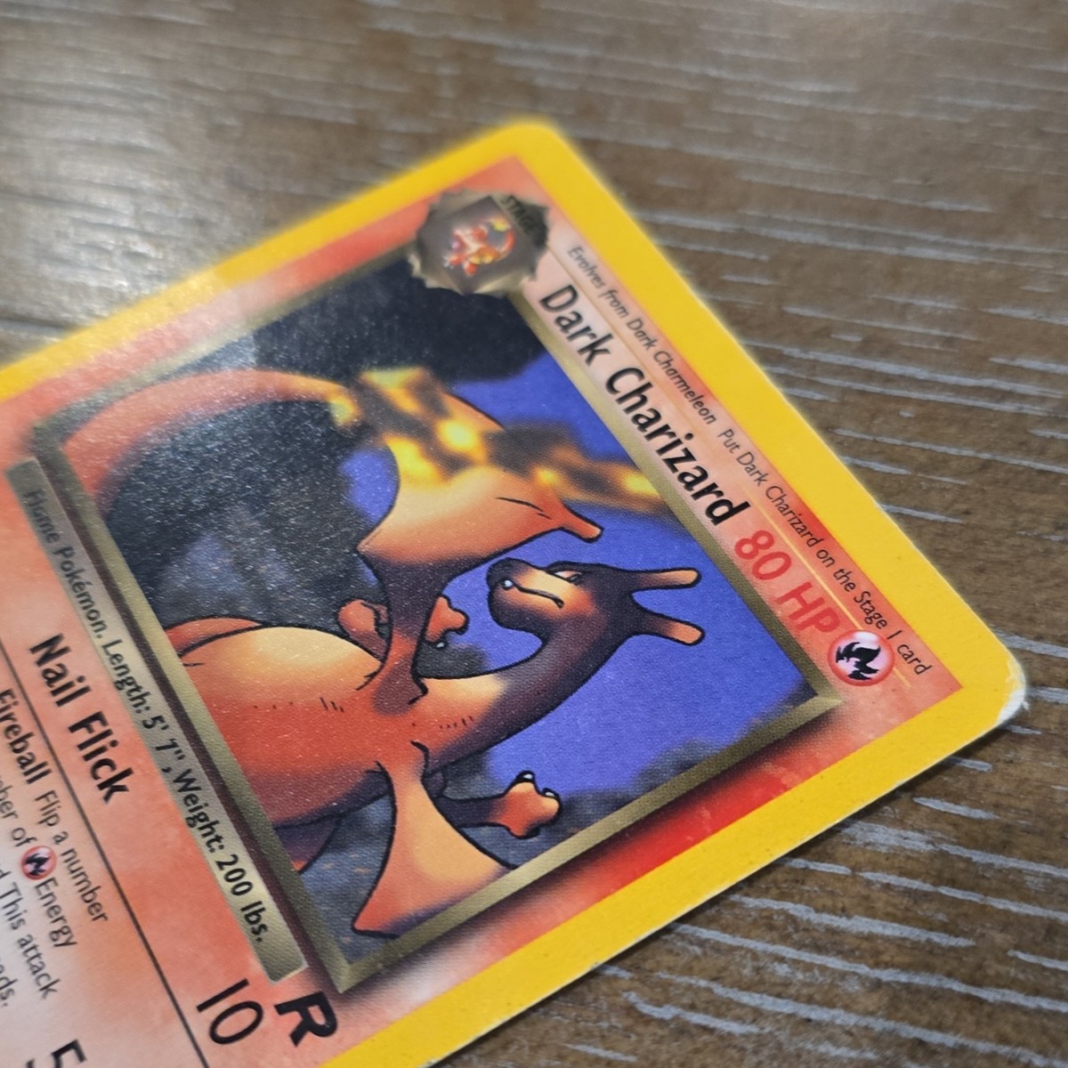 Pokémon Dark Charizard Team Rocket 21/82 Rare Unlimited Regular 80