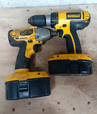 DEWALT 18V XRP Drill & Impact Driver Set, 2x 2Ah Batteries, Charger