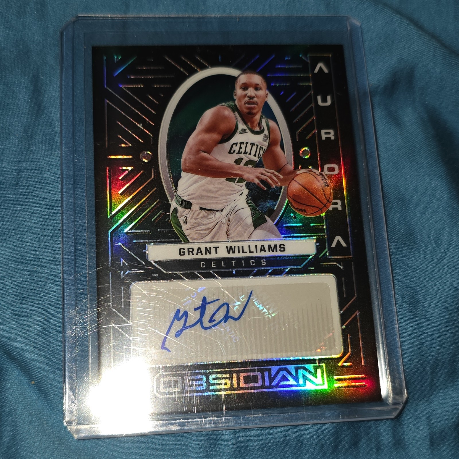 Grant Williams 21’-22’ Panini Obsidian ‘Aurora’ Auto /149 #AUR-GWL