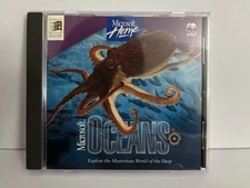 Microsoft Home Exploration Series Oceans CD Rom 1995 - Near Mint Disc!