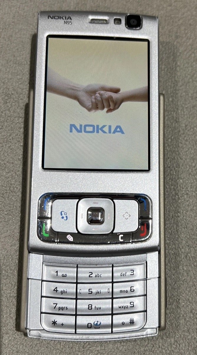 Nokia N95 - 8GB - Deep Plum (Unlocked) Retro Phone Vintage Symbian