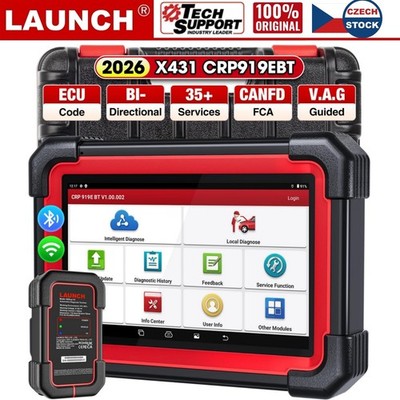 LAUNCH X431 CRP919EBT Wireless Bidirectional Scan Tool OBD2 Scanner 35+ Services