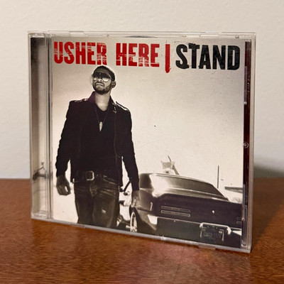 Usher - Here I Stand (CD, 2008) R&B Album LaFace Records, Gray Jewel Case