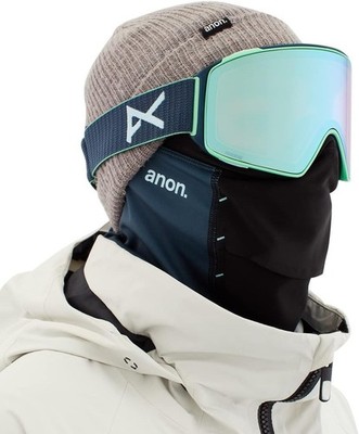 Anon mens M4 Cylindrical Snow Goggle - Navy/Perceive Variable Blue