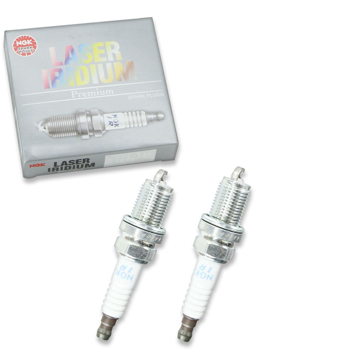 2 pc NGK 4867 IFR6B-K Laser Iridium Spark Plugs for SVK20RZ8 PK20TT IK20TT jz