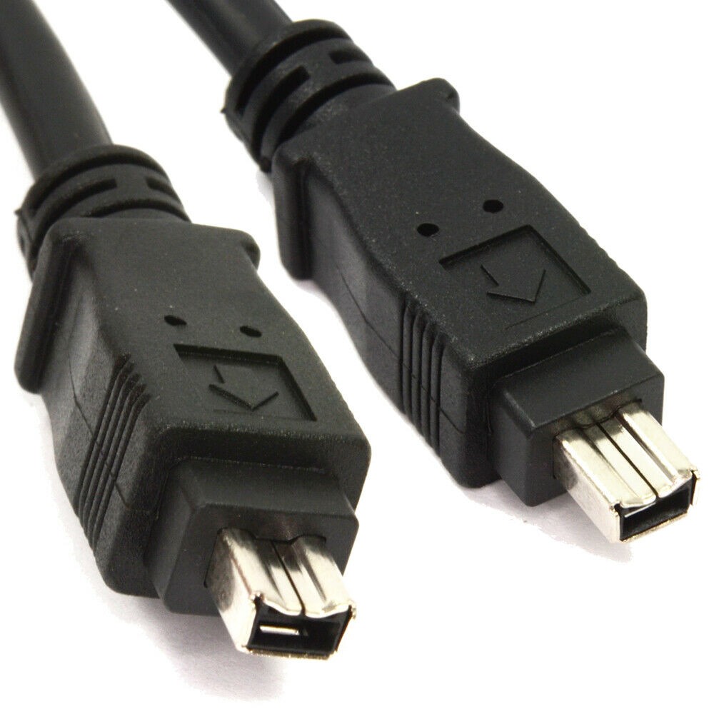Firewire IEEE-1394 DV Cable 4 to 4 pin - 3m - DV Out to Laptop