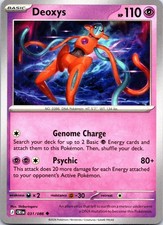 Deoxys 031/086 Uncommon Chaos Rising Pokemon NM