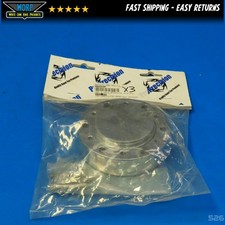 Pro Precision Billet Aluminum 6 To 3 Hole Steering Wheel Adapter Silver Raw