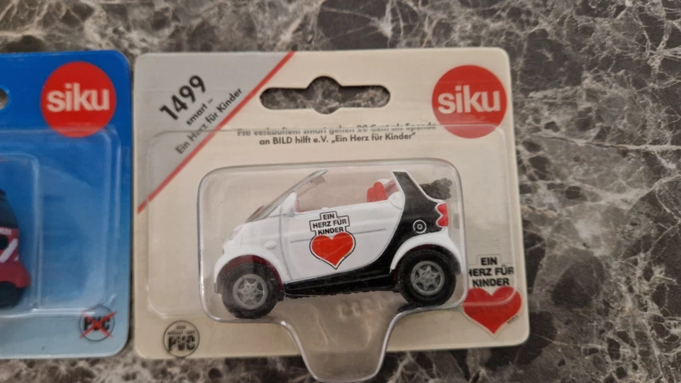 Siku Konvolut Smart 1302 1303 1499 Bilster Ovp - Bild 2 von 4