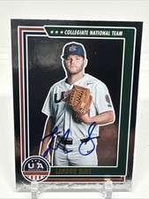 2022 Stars & Stripes Landon Sims #28 Arizona Diamondbacks SIGNED Foil