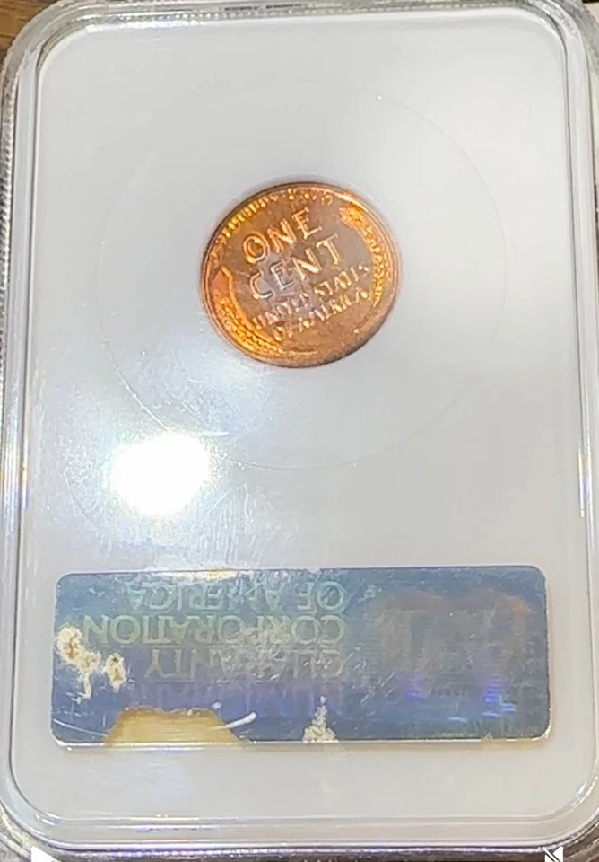 1952 Proof Lincoln Cent NGC MS67 Superb Toning Fatty Holder CHRC - Image 3 of 3