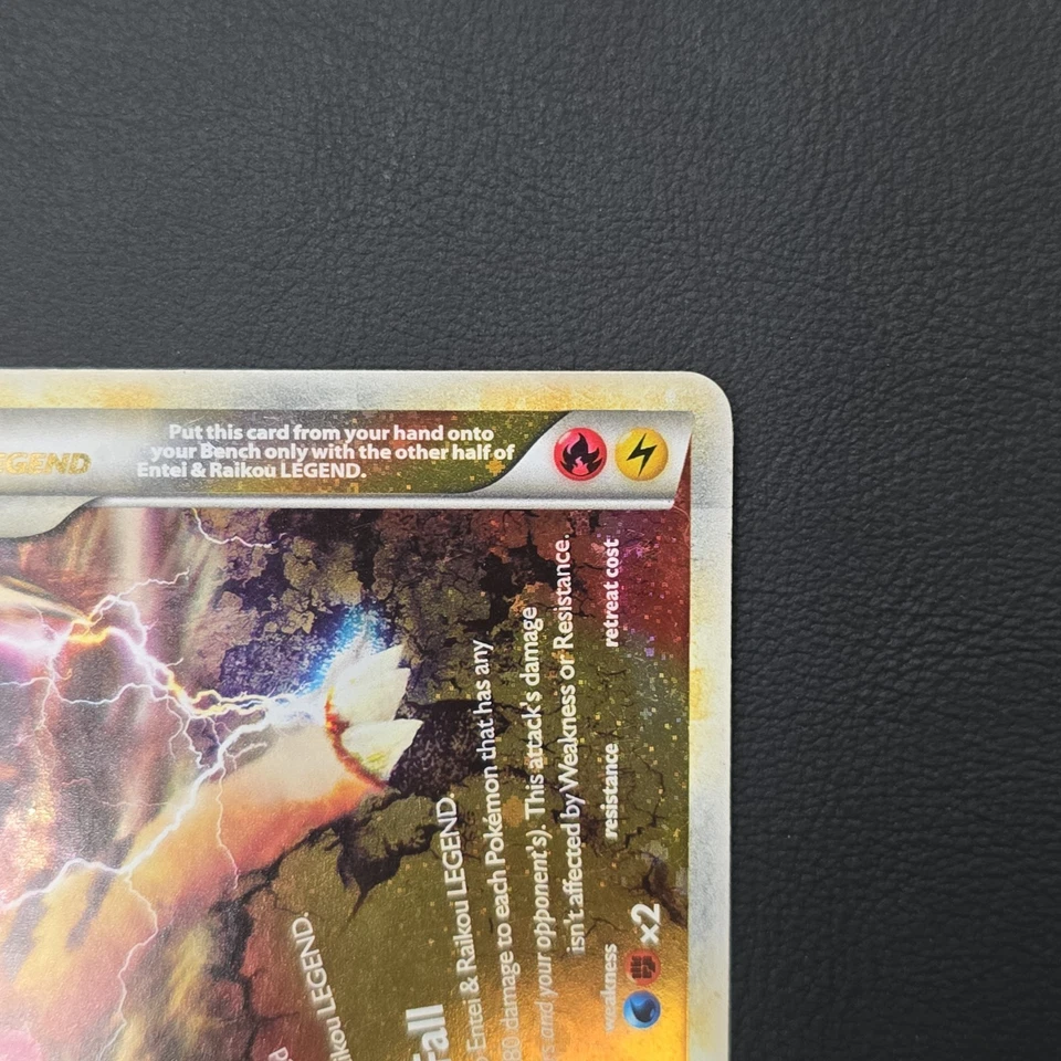 Pokémon TCG • Entei & Raikou Legend (Bottom) • HGSS Unleashed 91/95 • LP - Image 3 of 4
