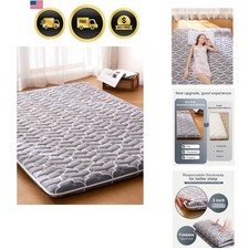 Floor Futon Mattress Twin Size Japanese Futon Pad Medium Support Portable Bed