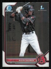 2022 Bowman Chrome Prospects #BCP18 Alvin Guzman