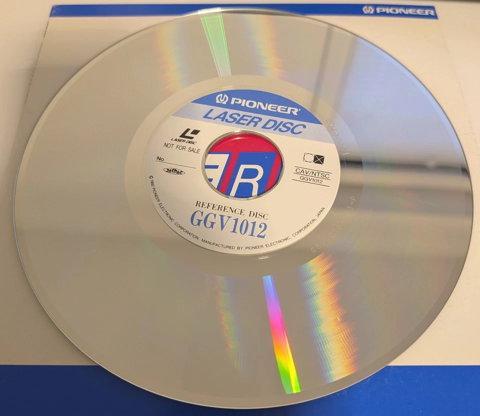 Pioneer Reference Disc GGV1012 - 8" NTSC - LaserDisc / LaserDisk - Bild 3 von 4