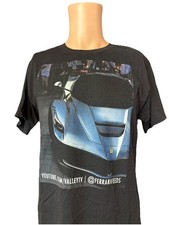 ValleyTV YouTube.com Ferrari Black Shirt Size Medium Hanes