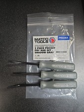 Matco Tools 3 Piece Pocket Pry Bar Set - Shadow Gray Matco Tools 3 Piece Pocket Pry Bar Set - Shadow Gray