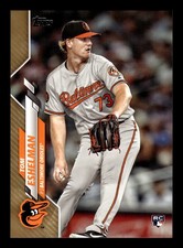2020 Topps Gold Parallel Tom Eshelman #442 Baltimore Orioles /2020, RC