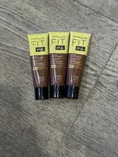 3 Pack!! Maybelline Fit Me Tinted Moisturizer With Aloe #370