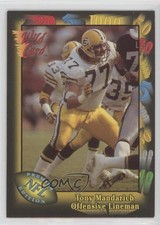 1991 Wild Card Tony Mandarich #116 1hs9
