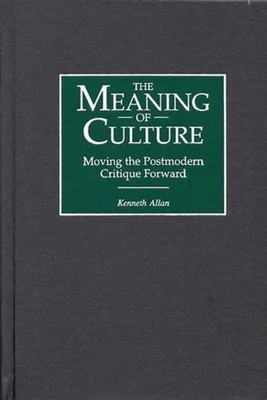 Meaning of Culture by Kenneth Allan Hardback Bloomsbury Publishin