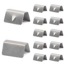 12 PCS Car Windshield Clips, Stainless Steel Window Wind Rain Deflector