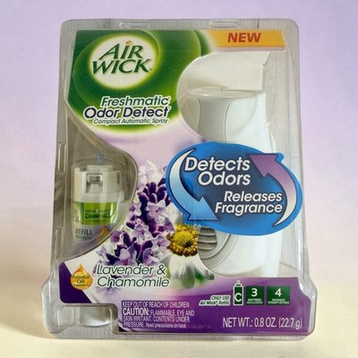 Air Wick Freshmatic Odor Detect Compact Automatic Spray Lavender & Chamomile NIP