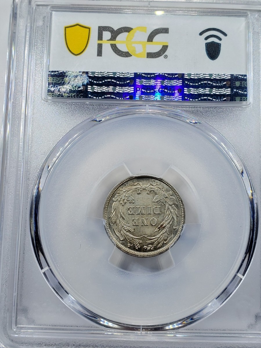 1898 Barber Dime PCGS MS-63 Richard August Collection | eBay
