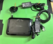 SonicWall SOHO Firewall Appliance w/ 2 OEM Power Supplies Tested Working Reset