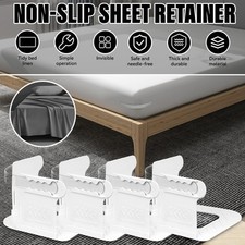 Lock Sheet Holders Keep Sheets Tight Heavy Duty Bed Sheet Holder Corner Fitted